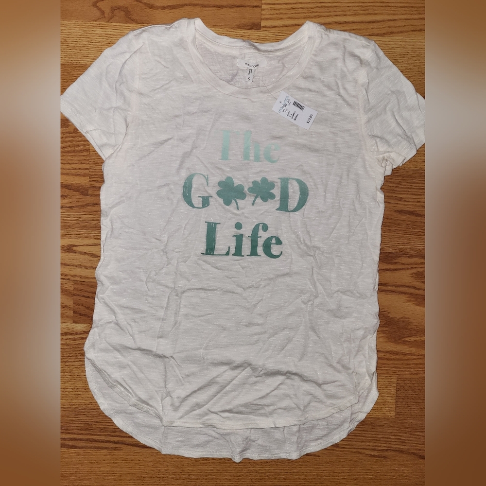 Maurices Womens Shamrock Graphic Tee